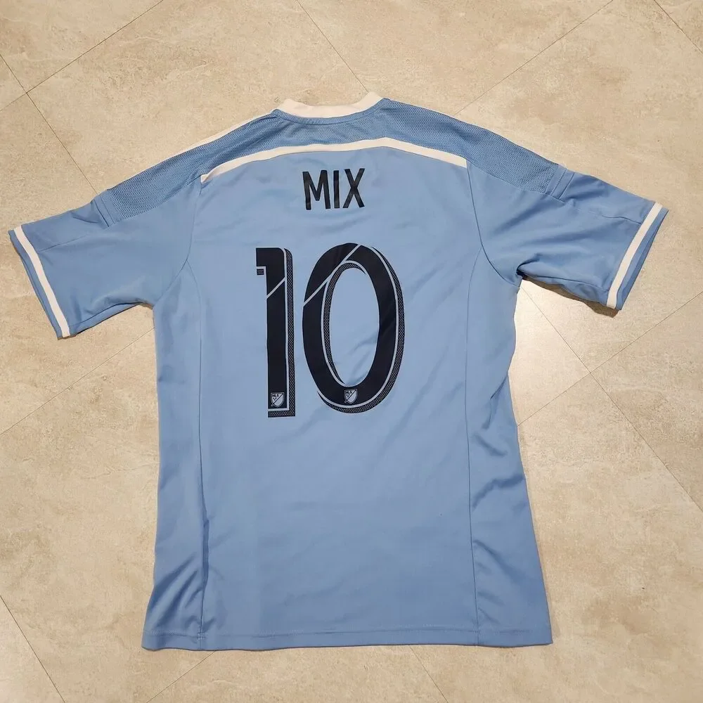 Adidas Mikkel Mix Diskerud Signed NYC New York City MLS Soccer Jersey‎ Mens M